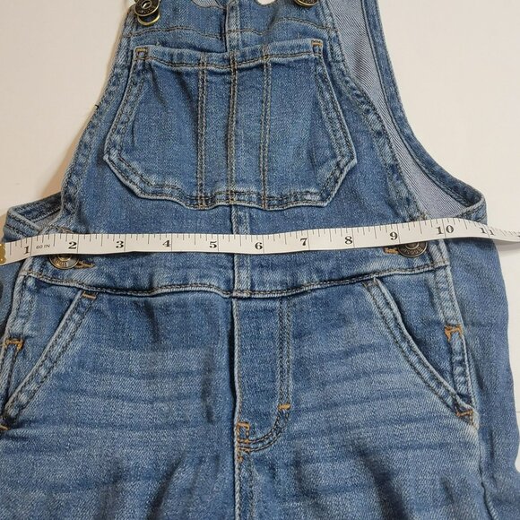 OshKosh B'Gosh Overalls, Toddler 3T, Denim Blue, Snap Button, Classic, GUC - Picture 10 of 13